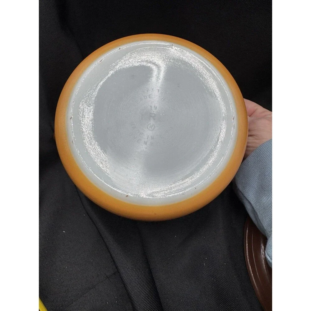 Pyrex Corning Ware Old Orchard 1 Quart Lidded Casserole Dish 473